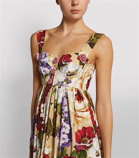 dolce gabbana floral dress.